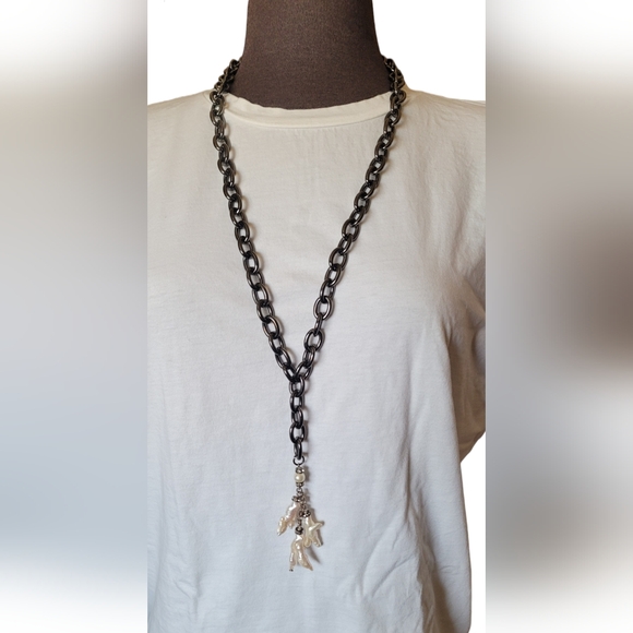 Baroque Pearl Tassel Necklace - Picture 15 of 16